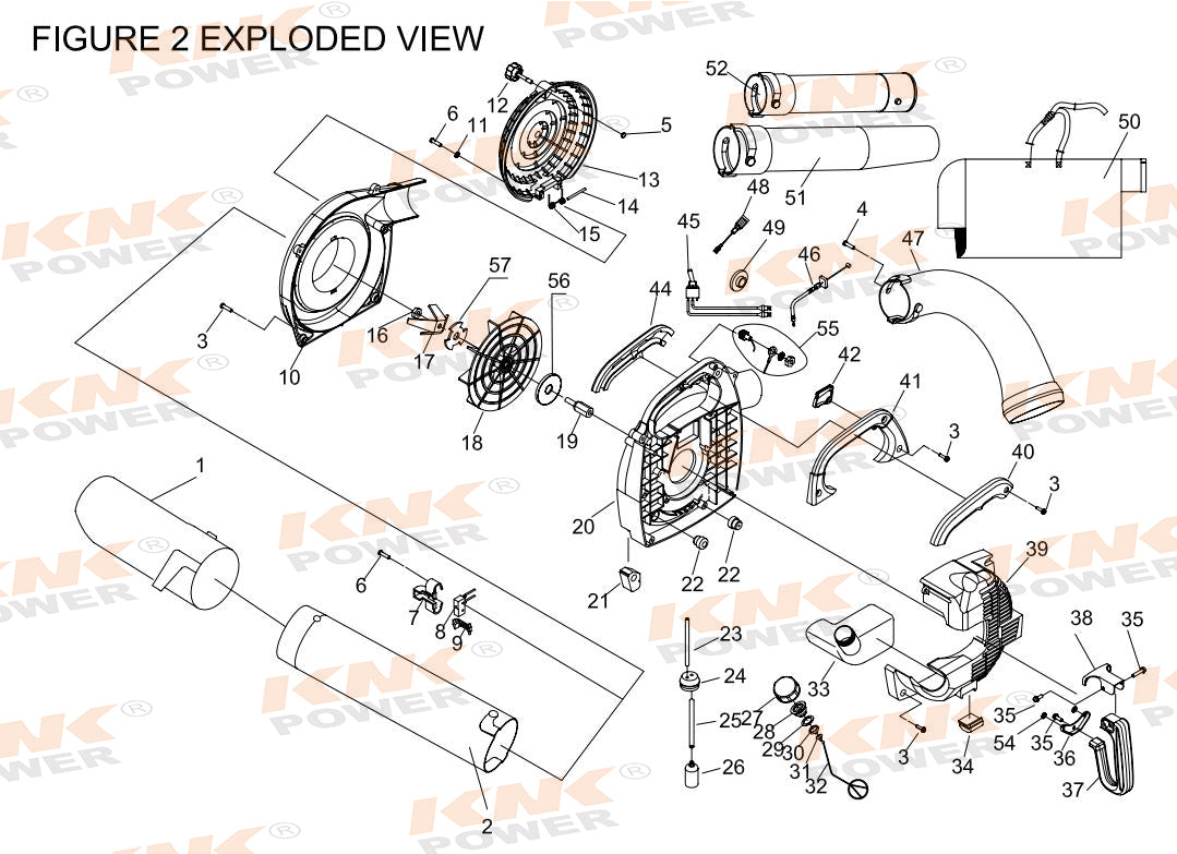 カマンページ RIGHT SIDE CRANKCASE COVER FOR SCOOTERS WITH 150cc - 204cc